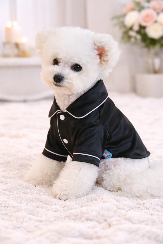 Satin Luxe Puppy Pajamas