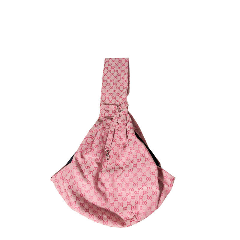 Luxe Monogram Pet Sling Carrier