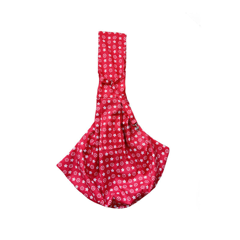 Luxe Monogram Pet Sling Carrier