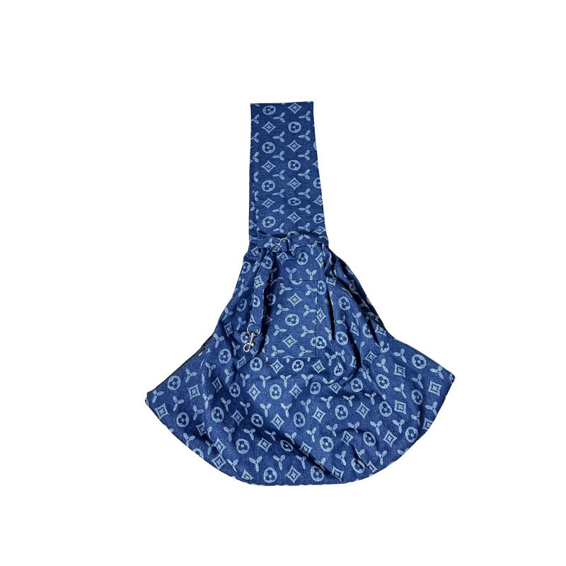 Luxe Monogram Pet Sling Carrier